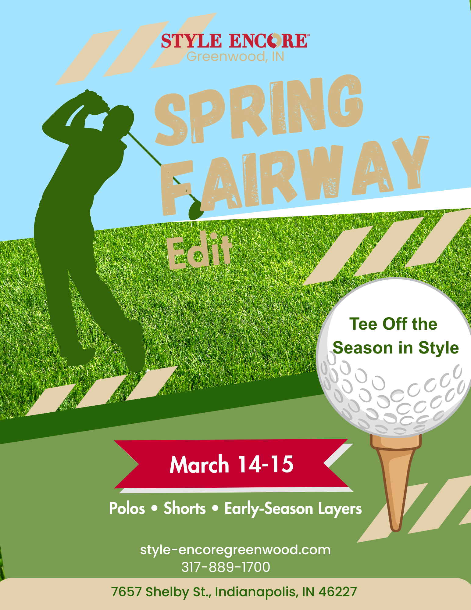 golf flyer